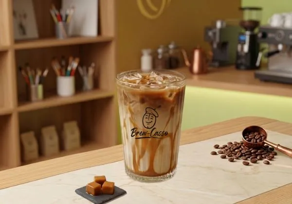 Iced Caramel Latte