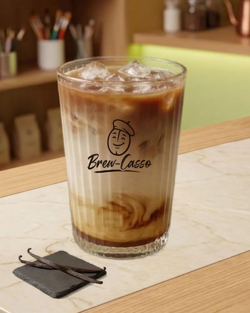 Iced Vanilla Latte